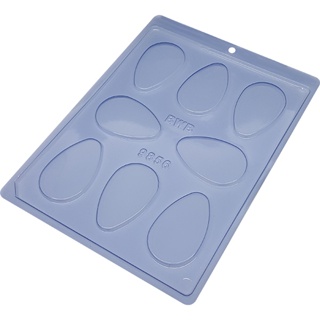 Forma BWB para chocolate - Simples de Acetato - Ovo Tablete Tipo 50g - (Ref: 9856) em Oferta na Shopee