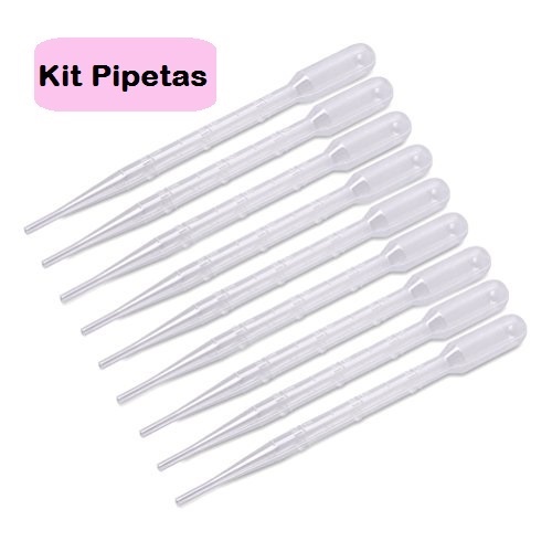 Pipeta Pasteur Plástica 3ml Conta Gotas