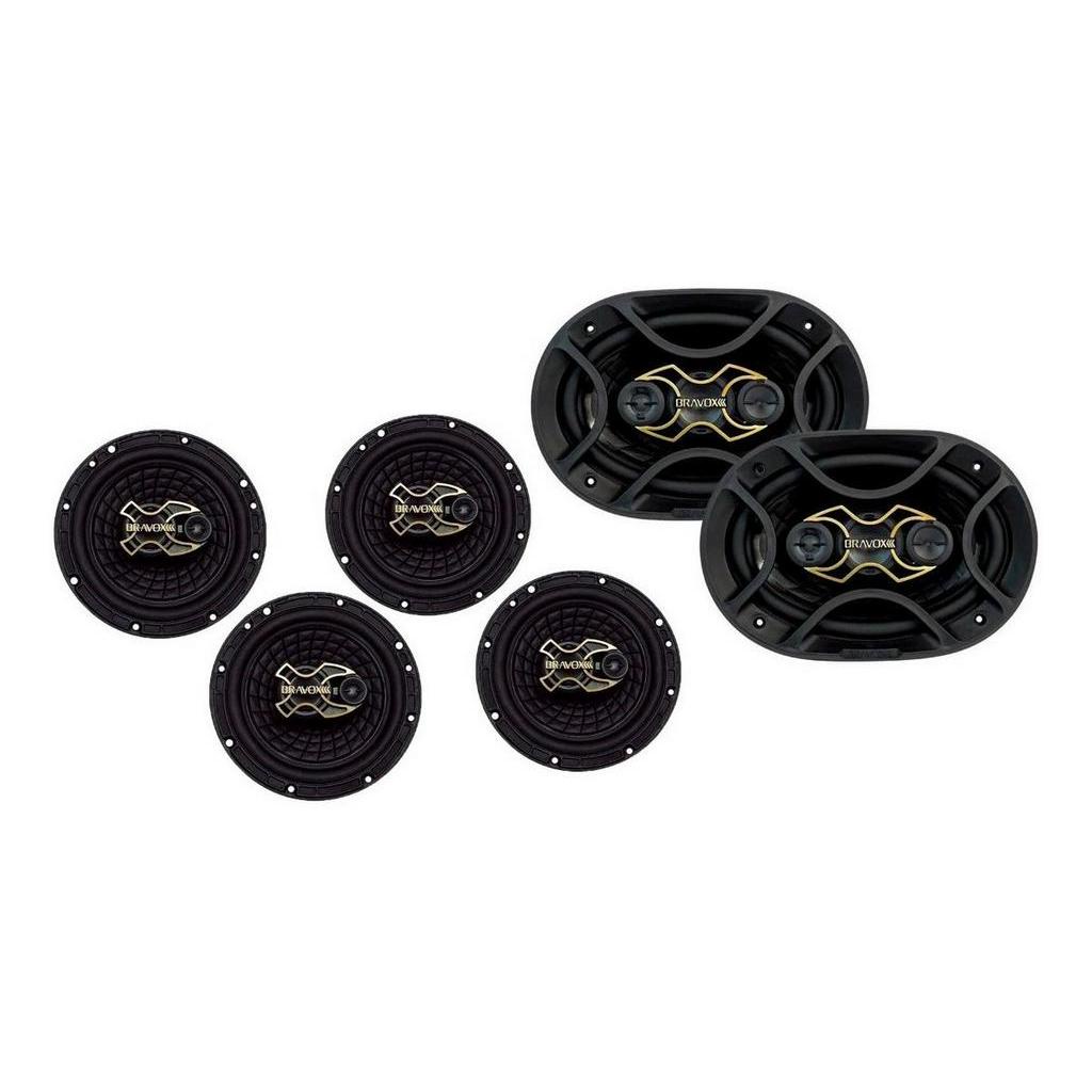 Alto Falante Bravox Kit Com 2 Pares B3x60x + 1 Par 6x9 B4x69 em Oferta na Shopee