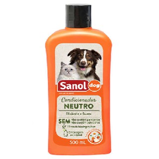 Condicionador para caes Sanol neutro 500ml