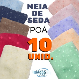 10 Meias de Seda | Passo Fofo | Estilizadas | Com Poá