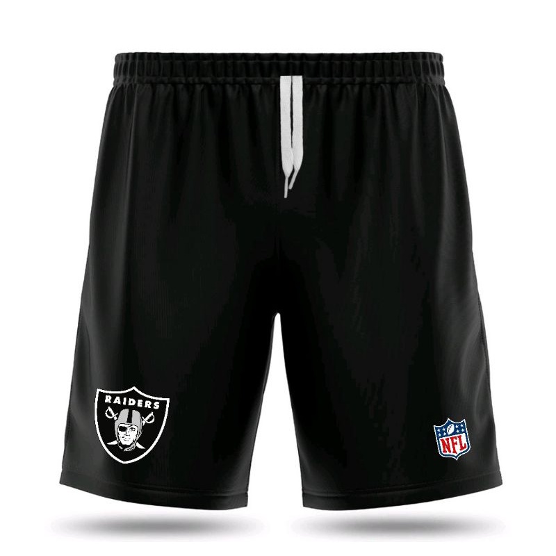 Bermudas NFL Las Vegas Raiders Dri-Fit Futebol Americano Academia