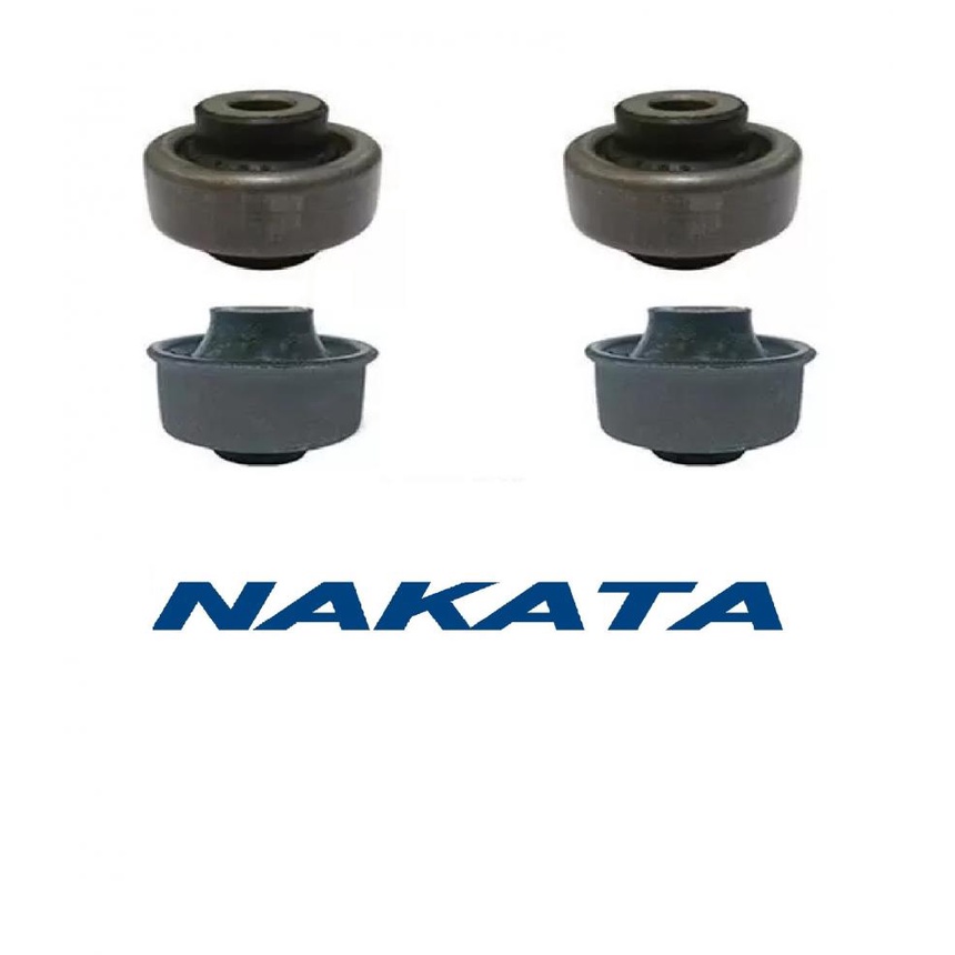 Kit 04 Bucha Bandeja Balança Dianteira Peugeot 206 1999 2000/2010 Peugeot 207 2010 2011 2012/2015