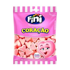 Marshmallow Coração 80g - Fini