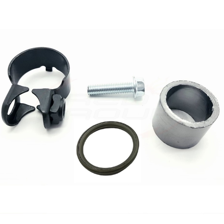Abraçadeira + Guarnição + Anel Escape Bros 150 2009 A 2016 em Oferta na Shopee