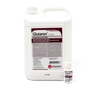 Desinfetante Glutaron 32 Dias 5 Litros - Rioquimica em Oferta na Shopee