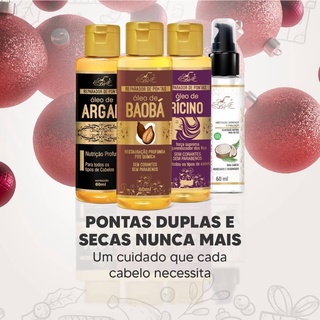 Oleo Reparador de pontas capilar 60ml Belkit