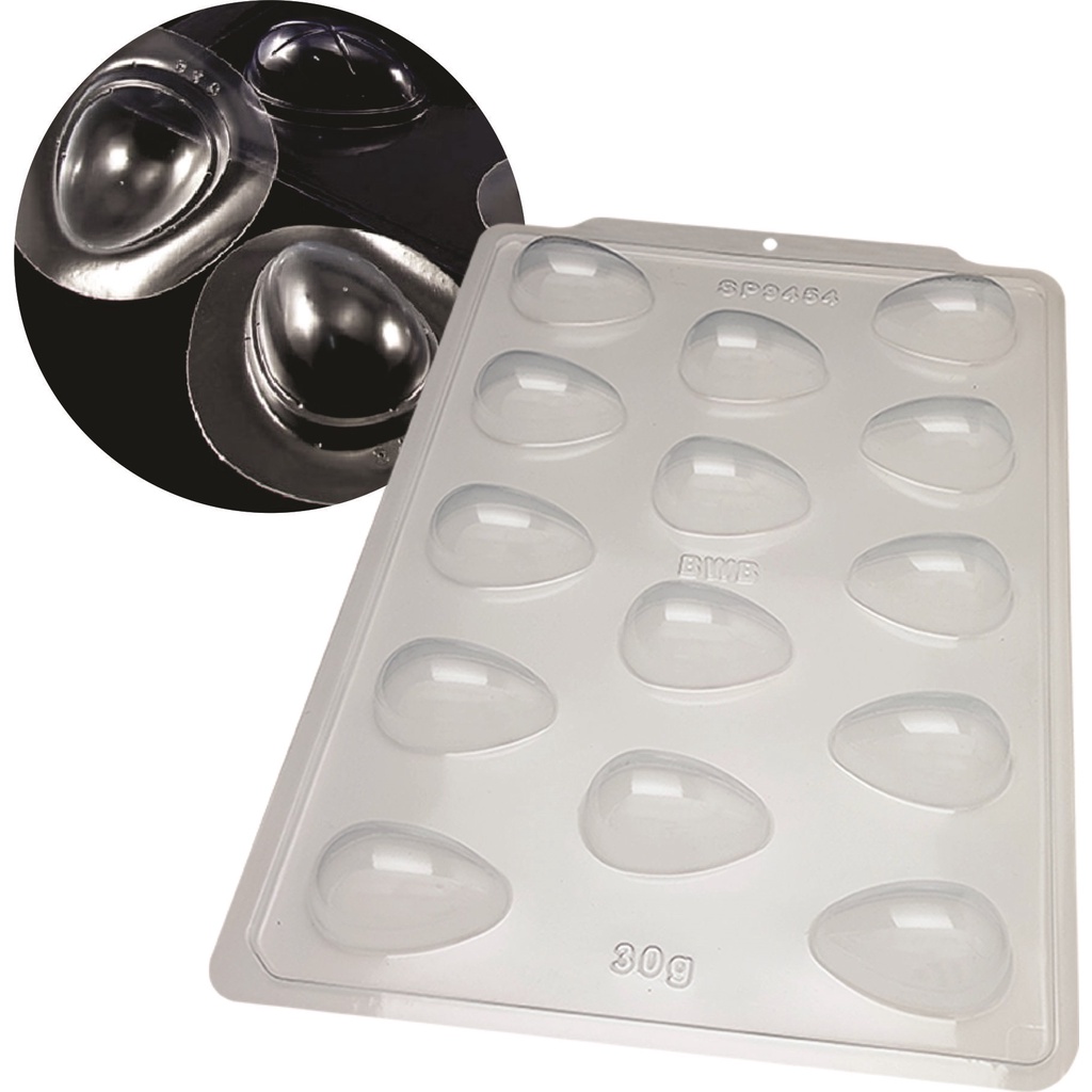 Forma Ovo De Páscoa 30g Profissional Sp Silicone 3 Partes em Oferta na Shopee