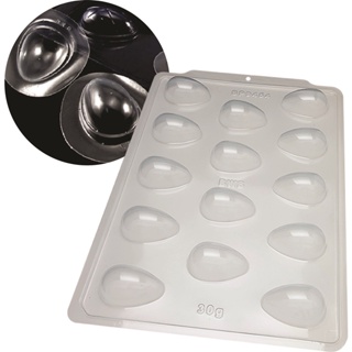 Forma Ovo De Páscoa 30g Profissional Sp Silicone 3 Partes em Oferta na Shopee