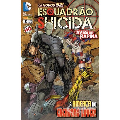Esquadrão Suicida & Aves de Rapina n° 3 A Ameaça do Cachorro