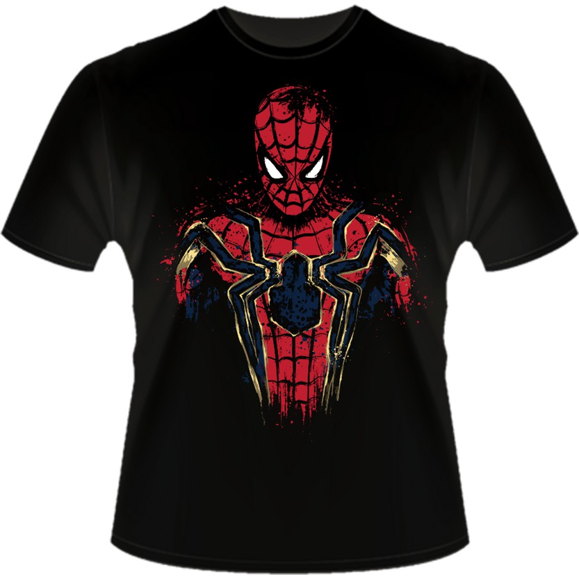 Camisa Spider Man Guerra Infinita Camiseta Homem Aranha