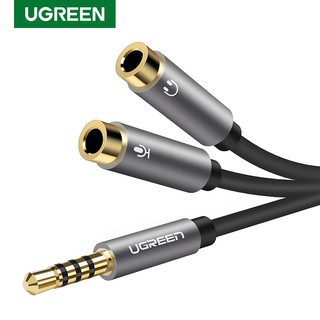 Adaptador Para Fone De Ouvido E Microfone (3,5Mm) Ugreen