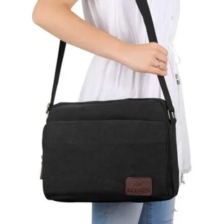 Bolsa Carteiro Tamanho Médio Pasta Tiracolo Lona Masculino Feminino - Pronta Entrega - Envio Rápido