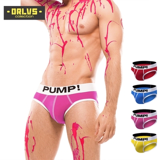 (Pump) Roupa Íntima Masculina Respirável Em Algodão Cintura Baixa Pu013