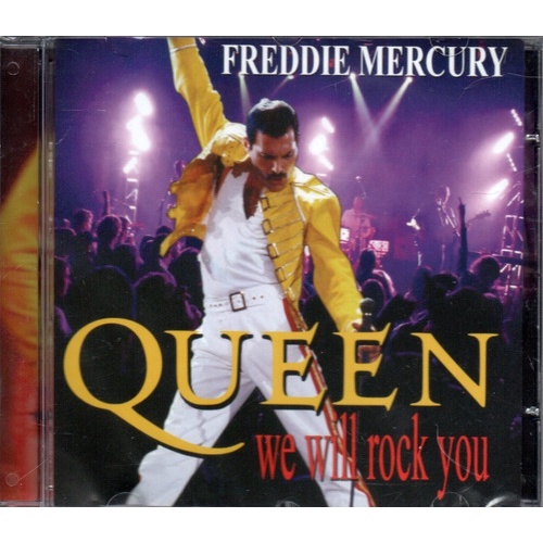 Cd Queen E Freddie Mercury - We Will Rock You