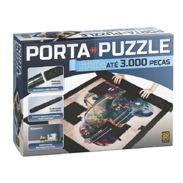 Porta Puzzle Até 3000 Peças - Grow 3604