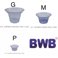 KIT 10~80 suporte pé de ovo BWB de Páscoa base de ovo de Páscoa bwb P,M ou G a escolha (CHOCO)