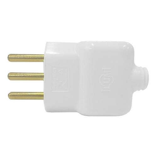 Pino Prensa Cabo 2p + T Bipolar 20a 250v Branco  Ilumi 14351
