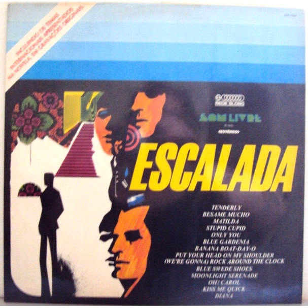 1379 Mvd- LP 1975- Escalada- Blue Swede Shoes- Trilha Sonora- Internacional- Disco Vinil Original- Long Play