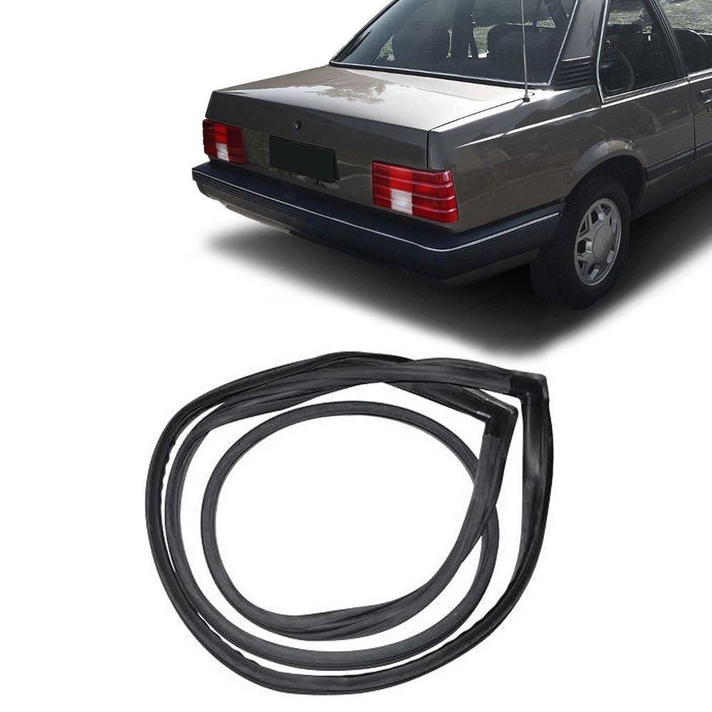 BORRACHA VIDRO VIGIA MONZA HATCH SEDAN CLASSIC TUBARÃO 82 A 96 PARA FRISO