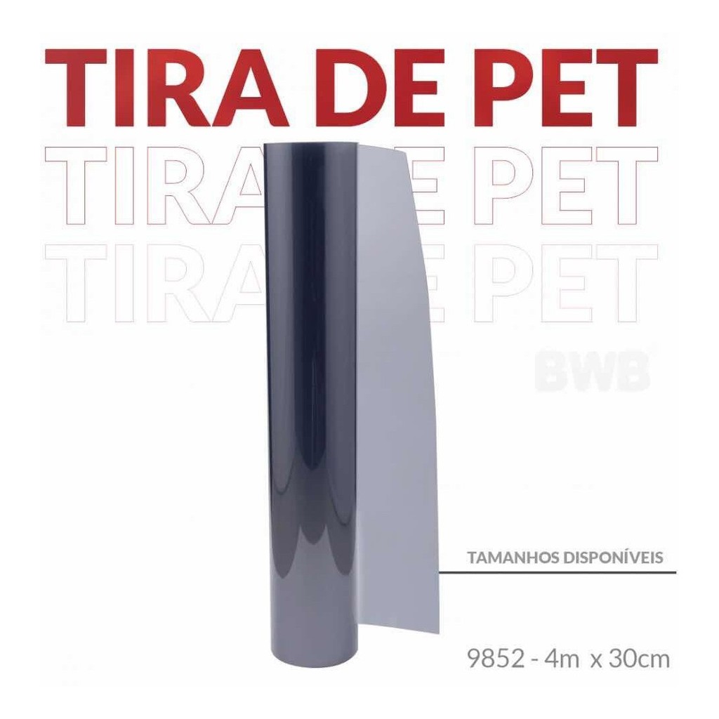 1 Rolo De Tira De Pet Acetato Bolo 30 Cm X 4 Metros Bwb