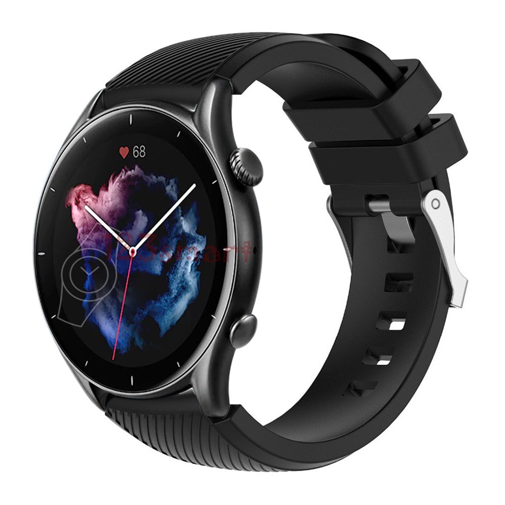 Pulseira de Silicone para Amazfit GTR, GTR 2, GTR 3, GTR 4, Stratos, S1, Bip 5, Cheetah