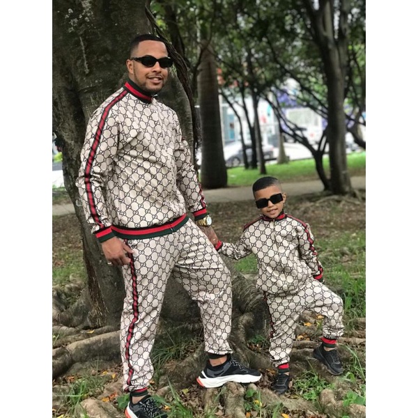conjunto pai e filho Gucci | Shopee Brasil