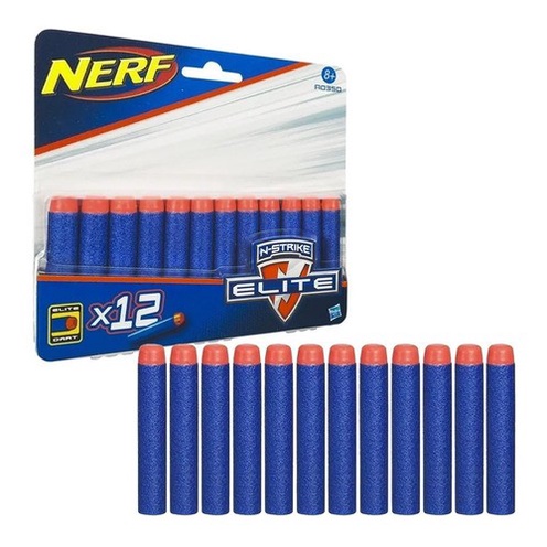 Kit Com 12 Dardos Nerf Elite Originais - Hasbro em Oferta na Shopee