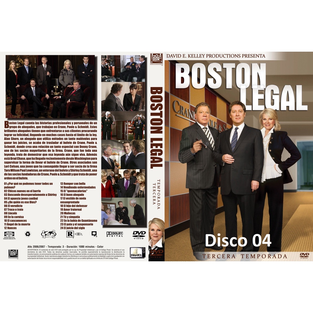 Boston Legal Dvd: Onde Comprar | BuscaProdutos