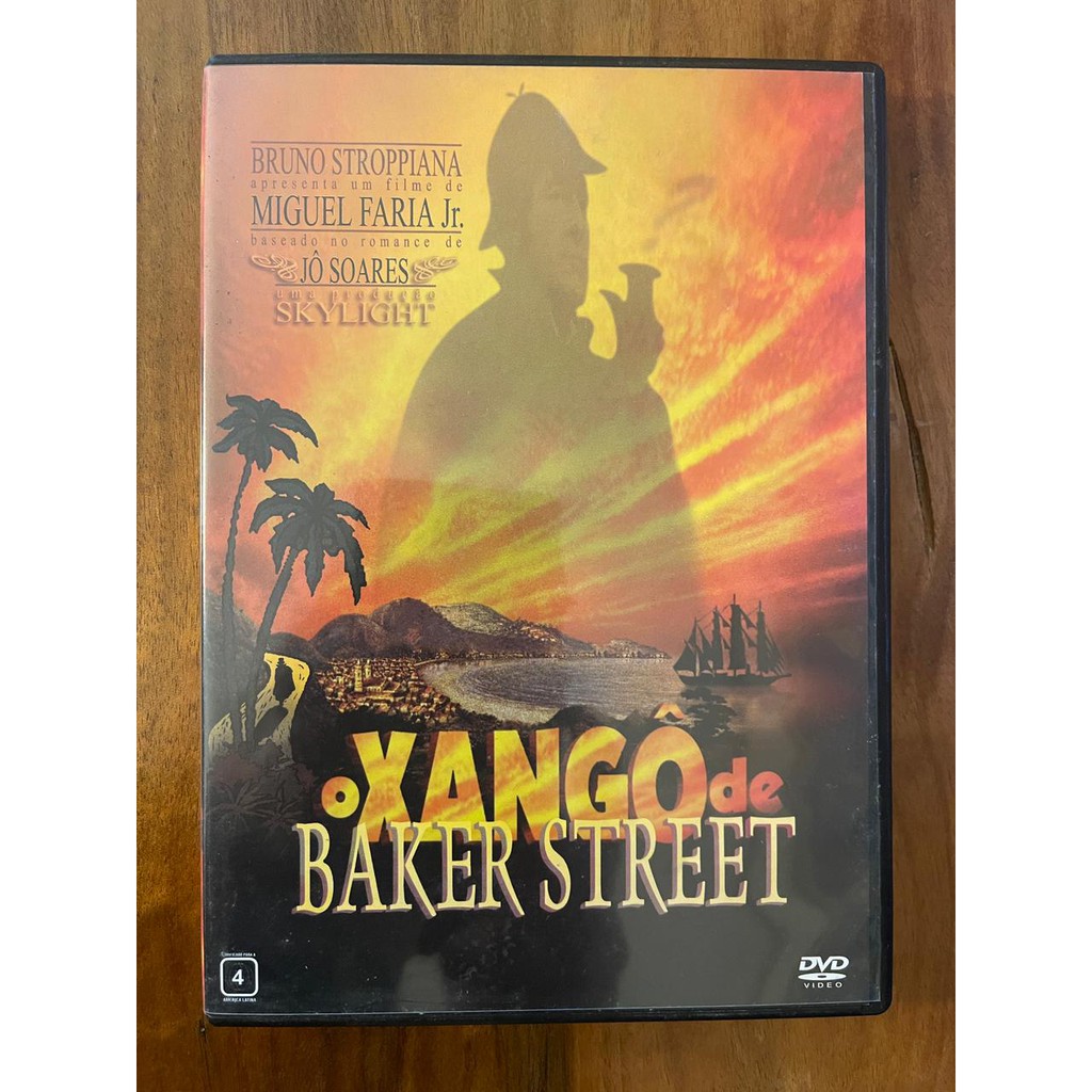 DVD O Xangô de Baker Street Jô Soares Shopee Brasil