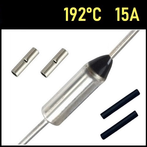 2 Fusível Térmico 15A 192C 192°C 192 Graus 250V