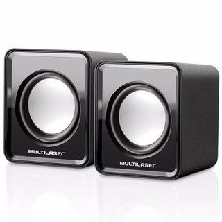 Caixa De Som Multilaser 20 Mini 3w Rms Preta - Sp144 BIVOLT