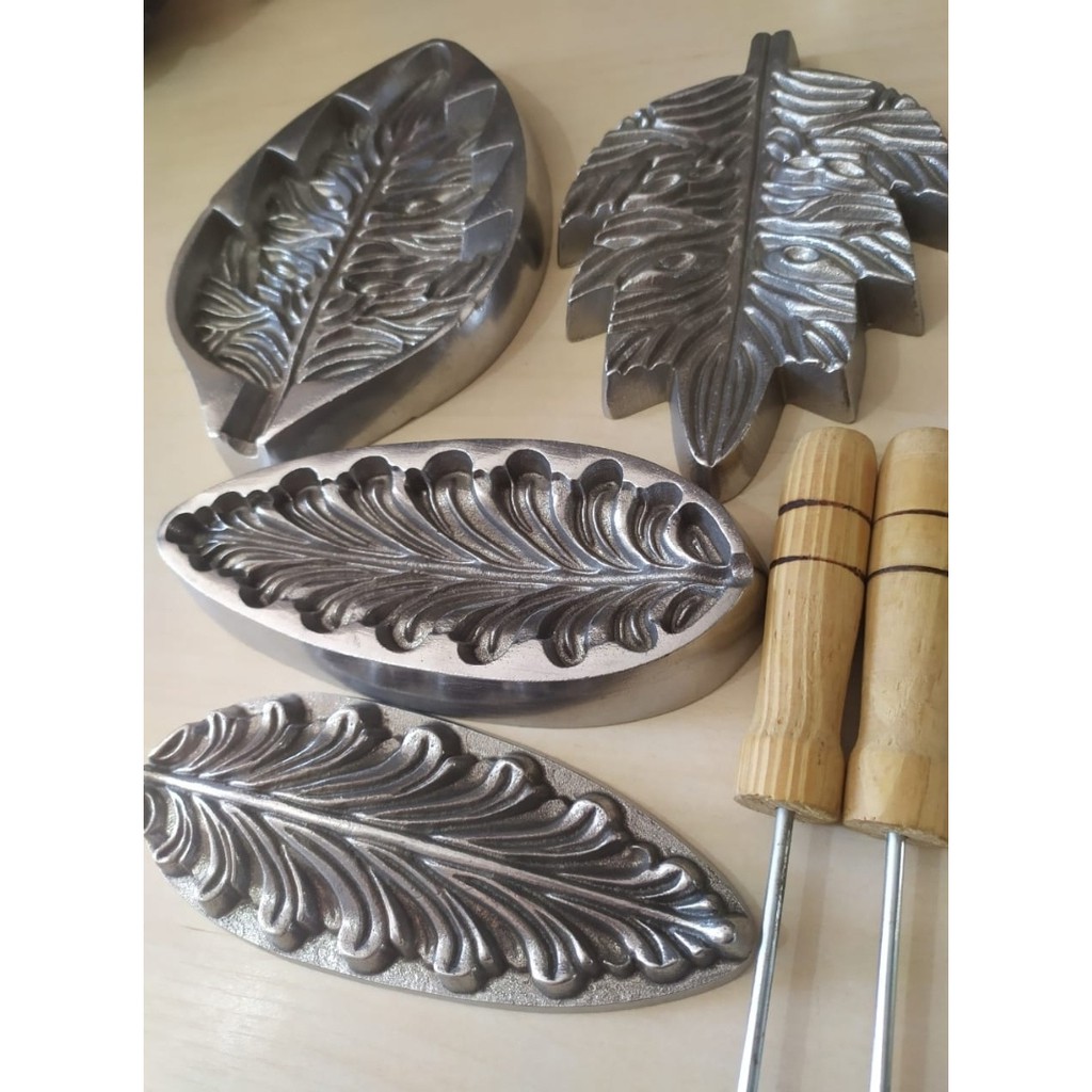 Frisador Golfrador Aluminio- Folha Shou + folha Samambaia Americana