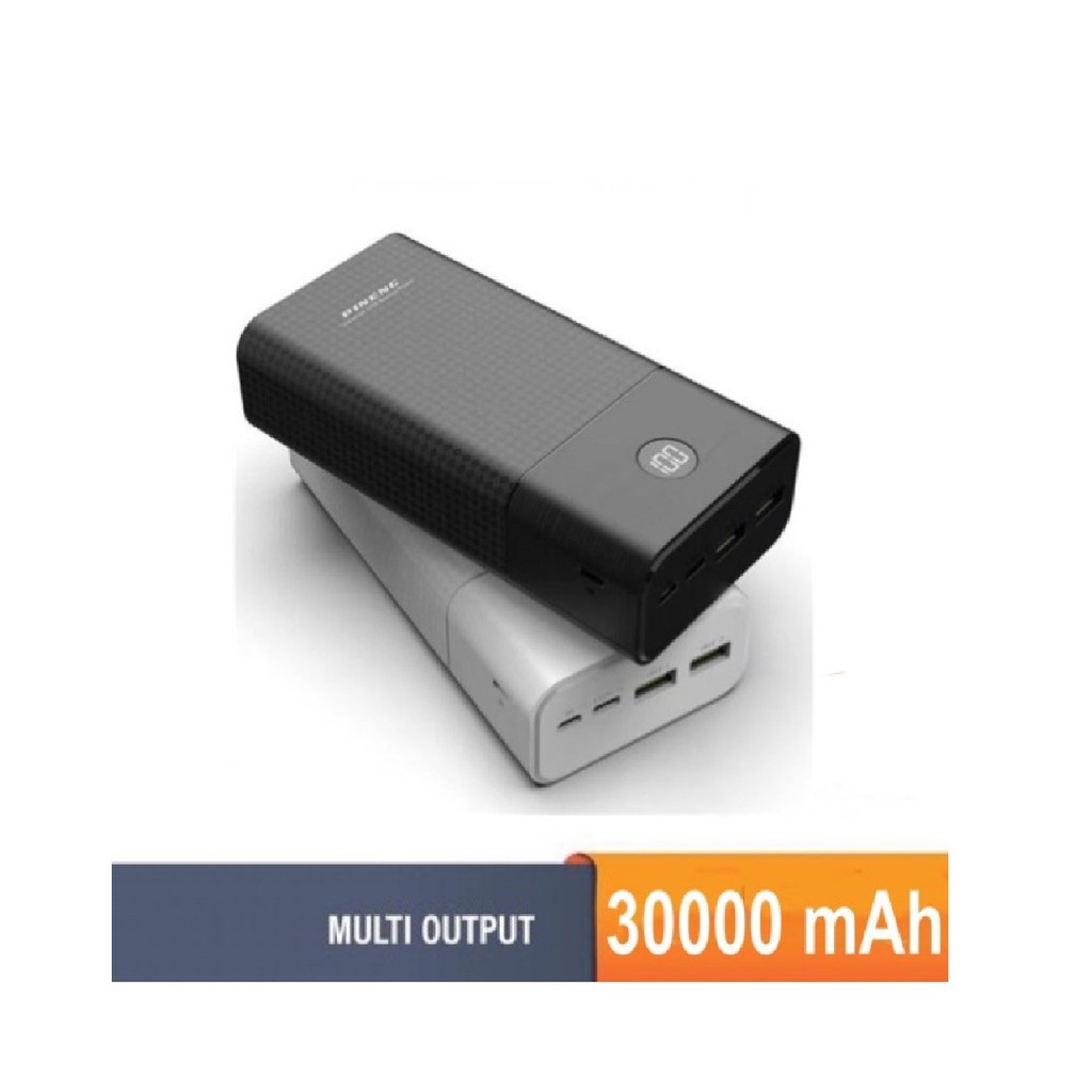 Carregador Portátil Pineng 30000 Mah Pn-899pd Power Bank Pinneng Mais Potente 2 Saídas Usb - 1 Saída Tipo-c , 6 A 10 Cargas Completas Para Celulares
