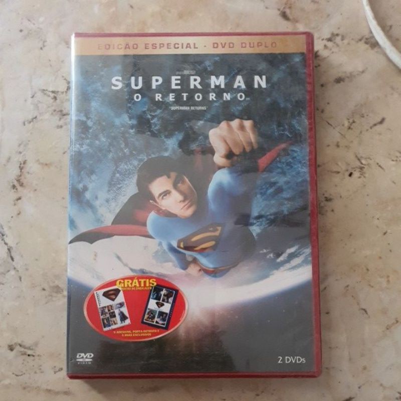 DVD Superman – O Retorno | Clássico dos Super-Heróis DVD Duplo