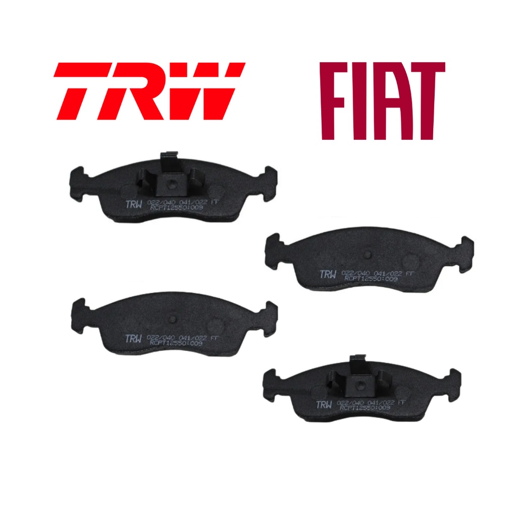 Jogo Pastilha Freio Fiat Grand Siena 1.4 2012 2013 2014 2015 2016 Original Trw