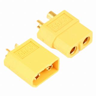 5 Pares Conector Amarelo XT60 60A Macho Fêmea Alta Corrente em Oferta na Shopee