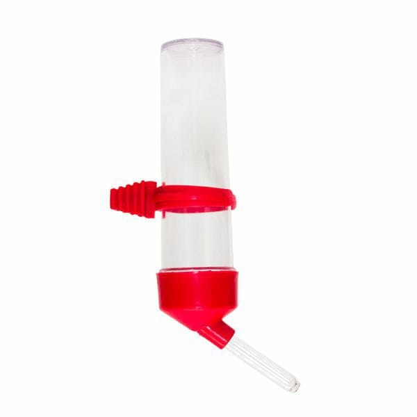 Bebedouro Para Hamster e Roedores 60mL - Bebedouro Hamster e Pequenos Roedores com Bico de Acrílico, Produto Resistente.