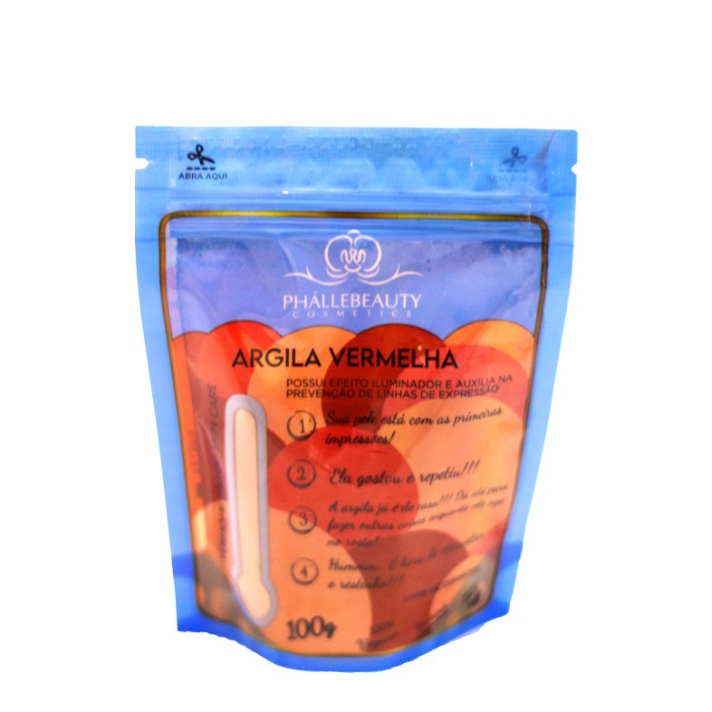 Argila Vermelha em Pó 100g PhalleBeuaty em Oferta na Shopee