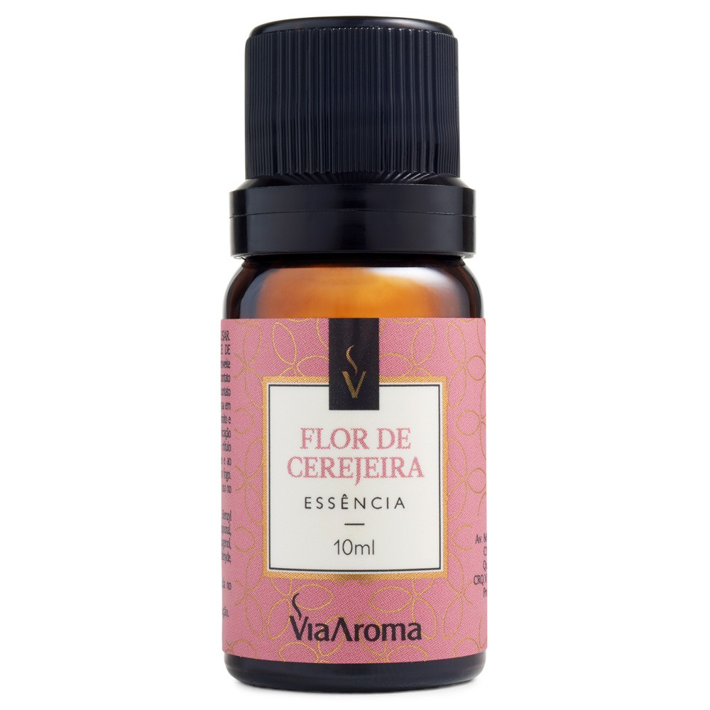 Essência Flor de Cerejeira 10ml - Via Aroma