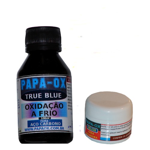 Papa-ox True Blue - Oxidação A Frio Negro Pavonada P/carabinas em ...