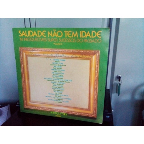 Lp Saudade Não Tem Idade Vol.2 Sarah Vaughan /bill Haley