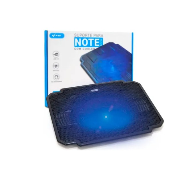 Suporte Notebook Com Cooler De 9 À 17 Pol Knup Kp-9012 - Pronta Entrega!