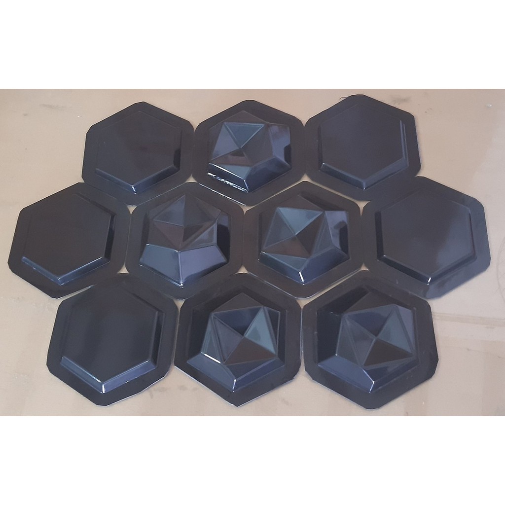 10 Forma De Gesso 3d E Cimento Abs 2mm Mini Rubi GessoSecco