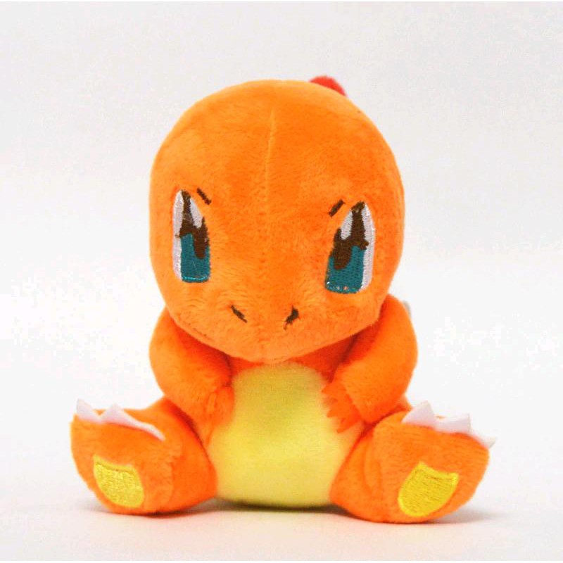 Pelúcia Charmander Pokémon 12cm – Macia, Antialérgica e Super Fofa