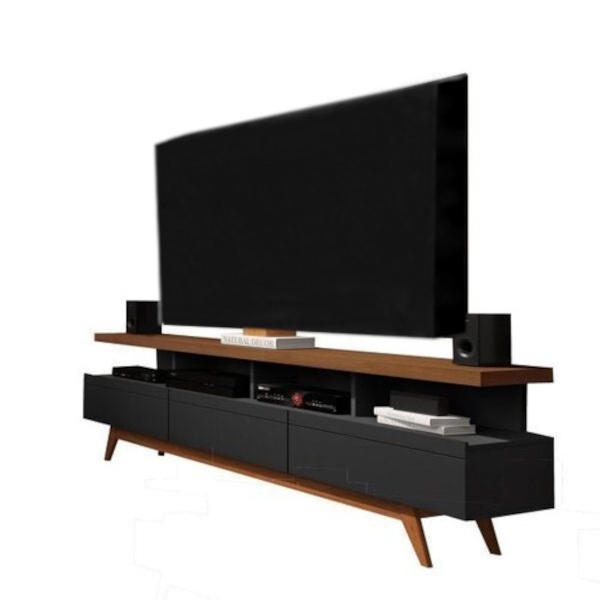 Capa Tv Lcd LED PAREDE ou rack aberta até 37" Corino