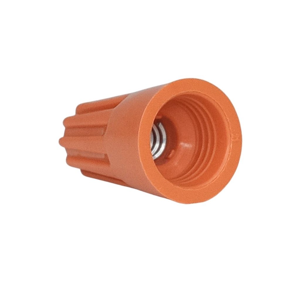 CONECTOR TORÇÃO ROSCA ISOLADO LARANJA 1,5 A 6,0 MM² 10 UNID · foto 2