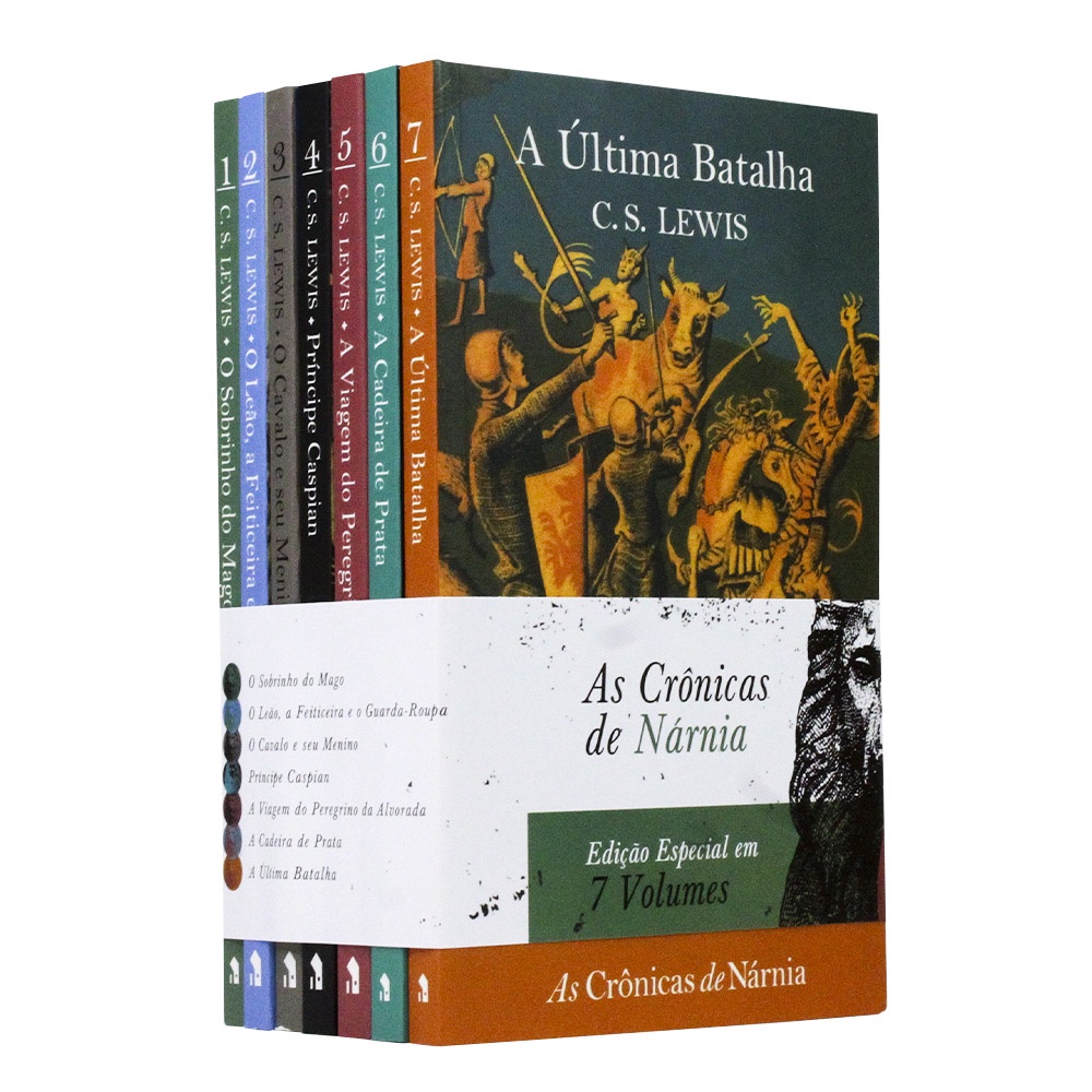 Box 07 Livros | Coleção Completa As Crônicas de Nárnia - C. S. Lewis ...