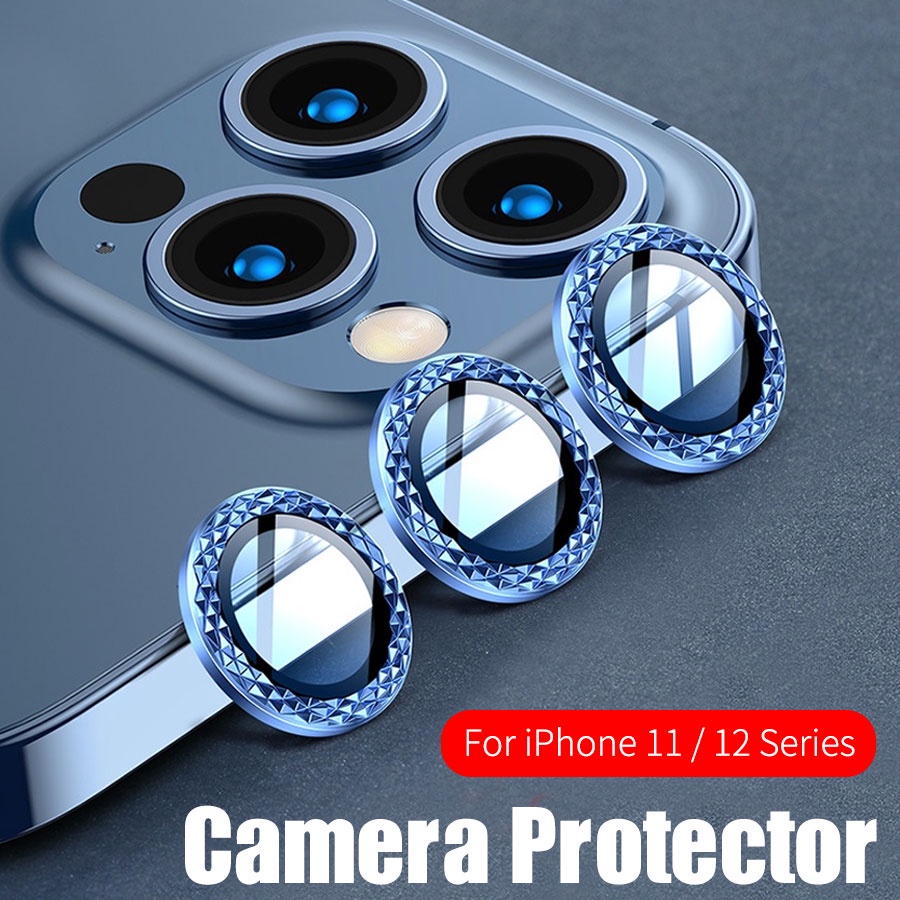 Protetor De Lente De Camera Para Iphone 11 Pro Max Iphone 11 Pro Iphone 12 Com Anel De Metal 1 Pc Shopee Brasil