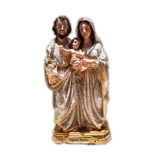 Imagem Sagrada Família 30cm Resina e Gesso - Imagem Original Igreja Católica - Escultura Exclusiva em Oferta na Shopee